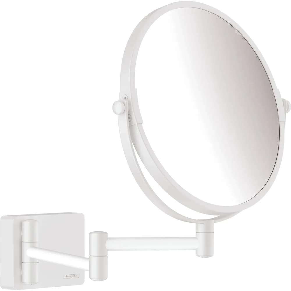 HANSGROHE 41791700 Rasierspiegel AddStoris mattweiss - Weiß