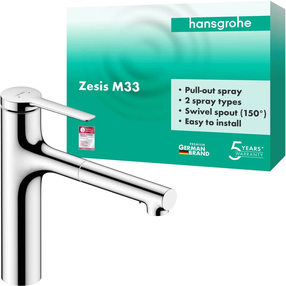 Spültischmischer Hansgrohe Zesis 160 M33