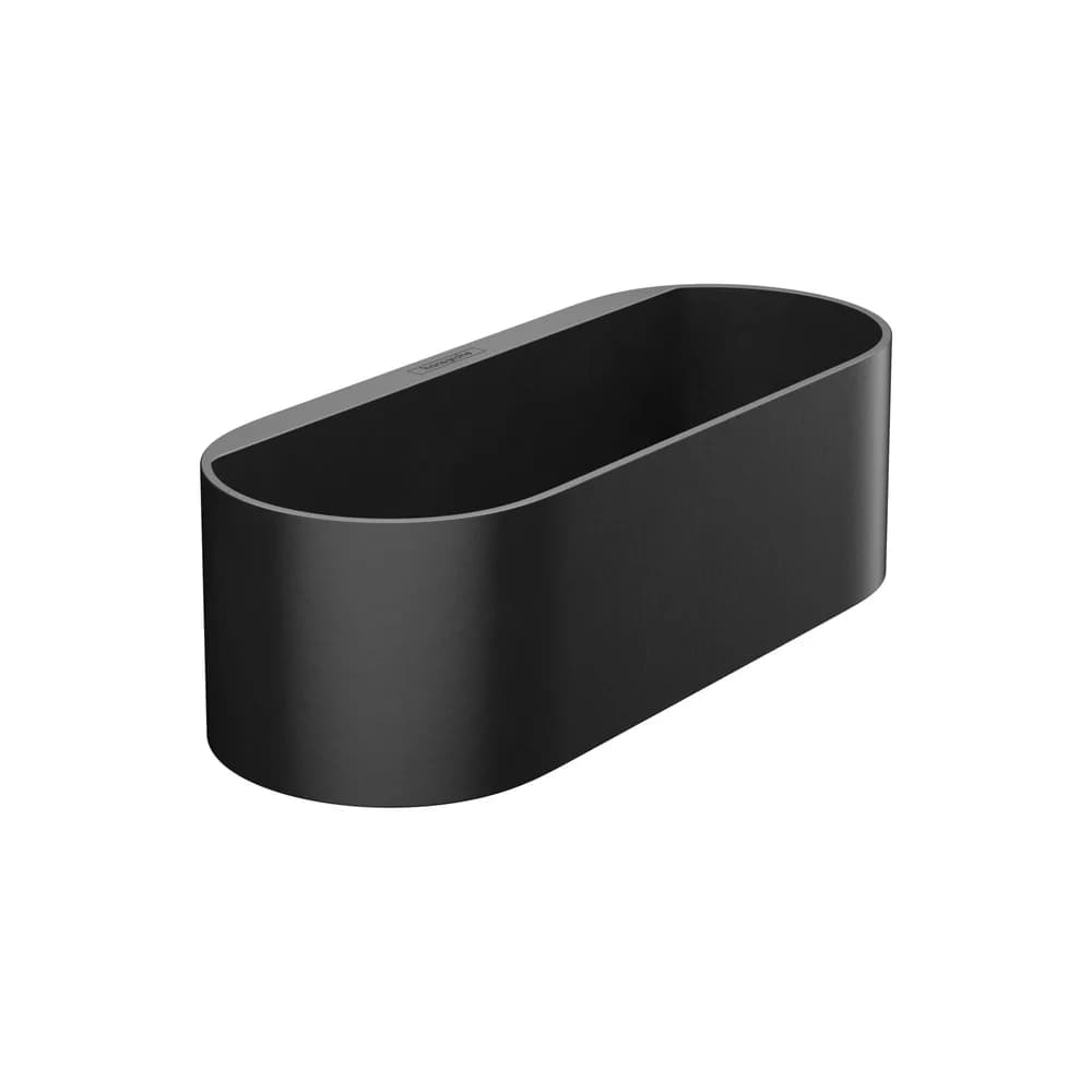 hansgrohe WallStoris Ablagekorb tief, 27912670, Farbe: Mattschwarz