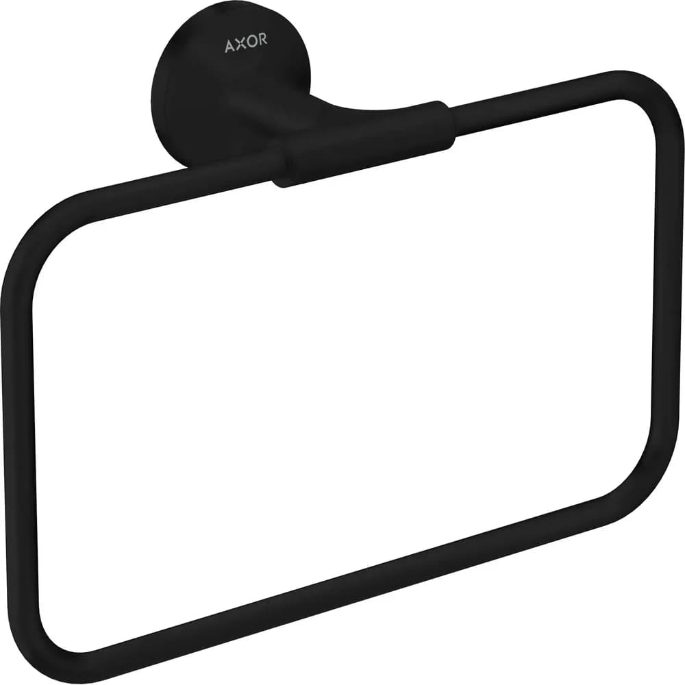 hansgrohe AXOR UNIVERSAL Circular Handtuchring, 42823670, Farbe: Mattschwarz