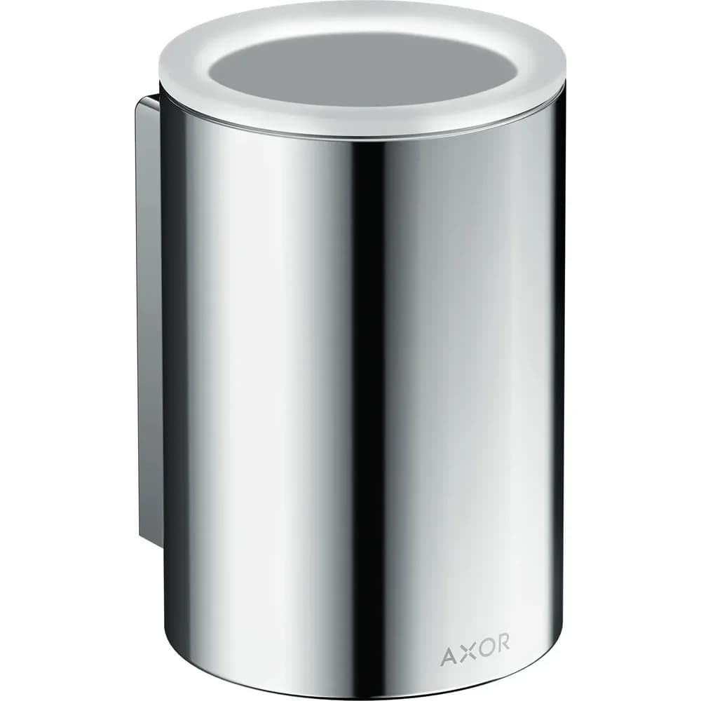 hansgrohe AXOR UNIVERSAL Circular Zahnputzbecher, 42804000, Farbe: Chrom