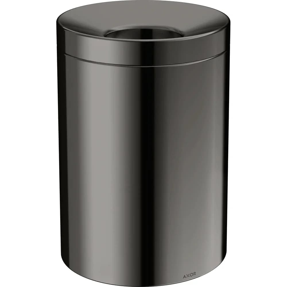 hansgrohe Axor Abfalleimer 42872330 freistehend, polished black chrome