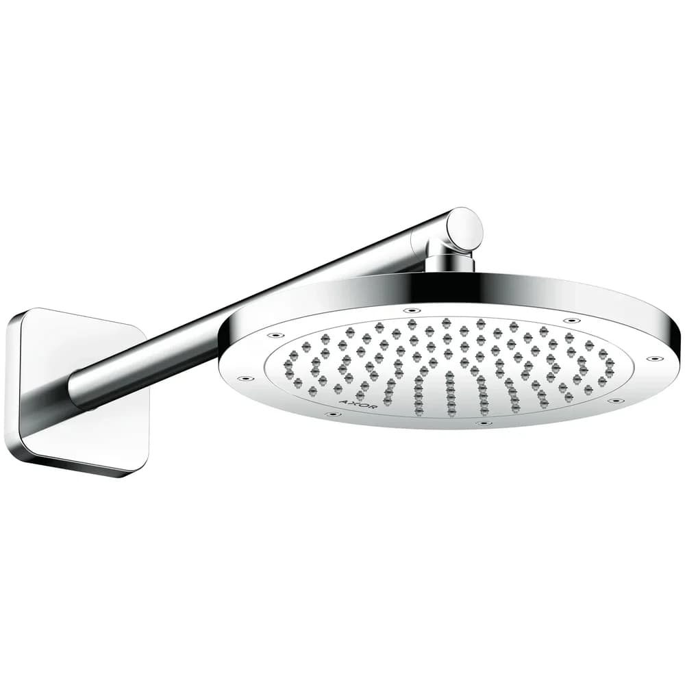 hansgrohe Brausearm 26967000 390mm, eckig, chrom
