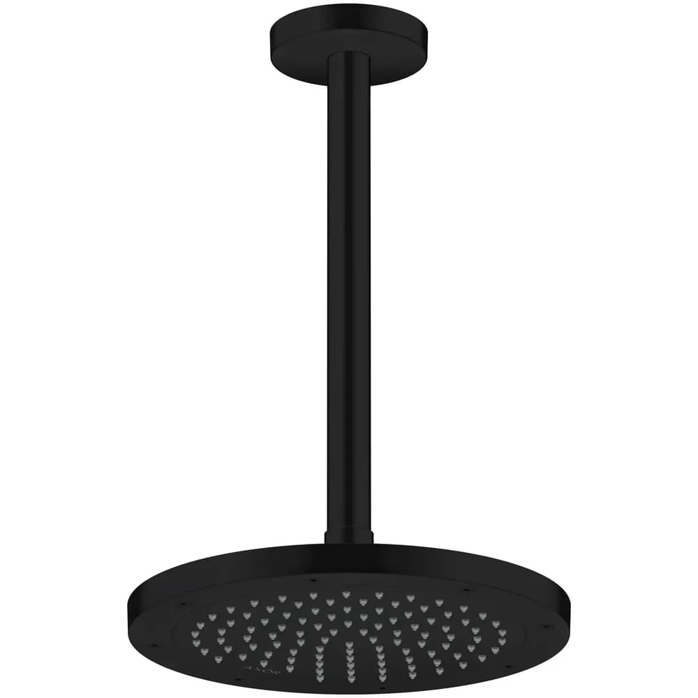 hansgrohe Deckenanschluss Axor 300mm, rund, mattschwarz
