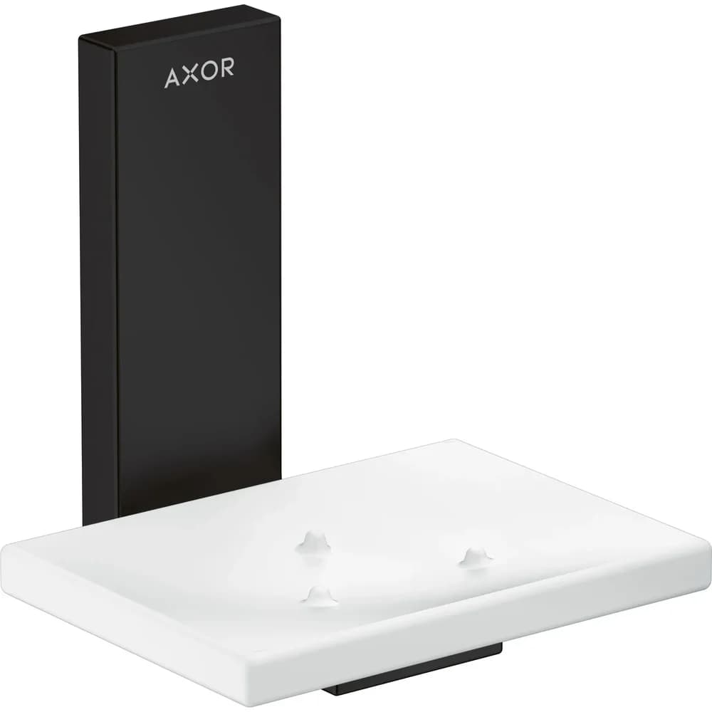 hansgrohe Axor Seifenschale 42605670 Glas, Wandmontage, mattschwarz