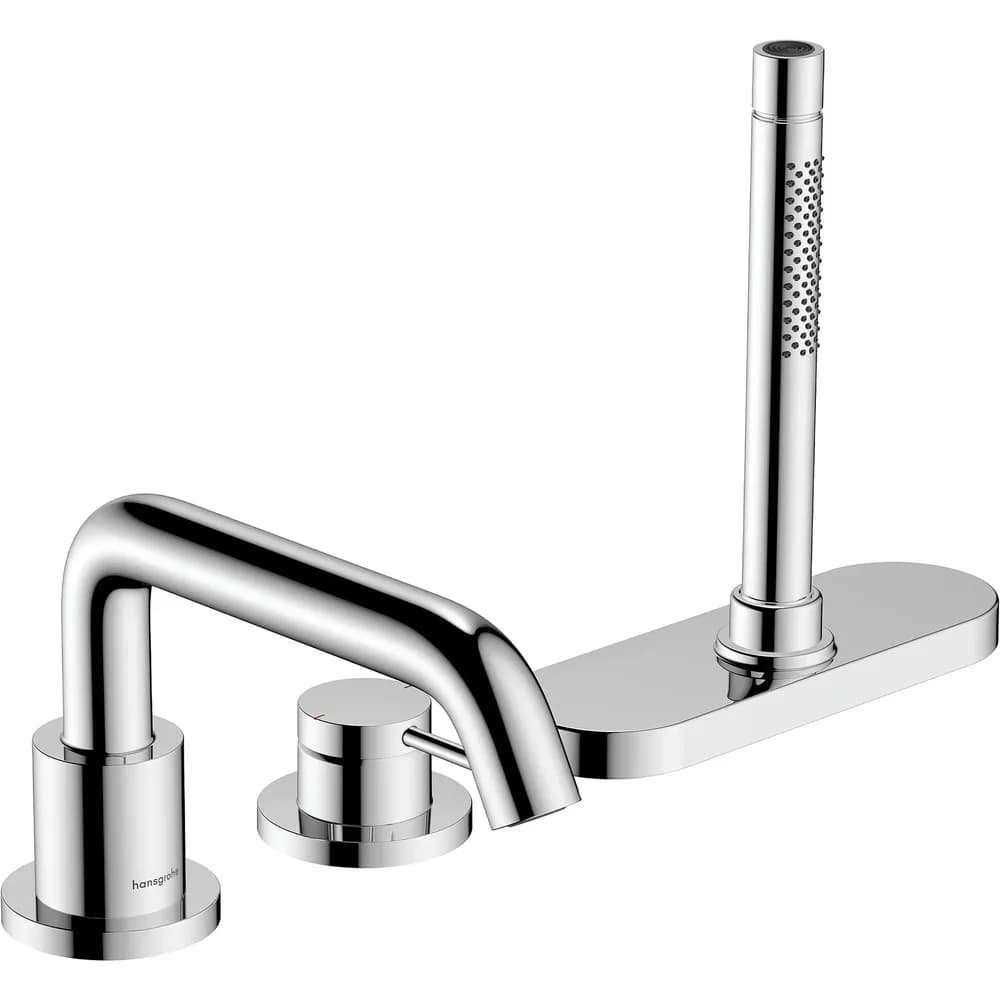 HANSGROHE 73447000 3-Loch Wannenrandmischer - Silber