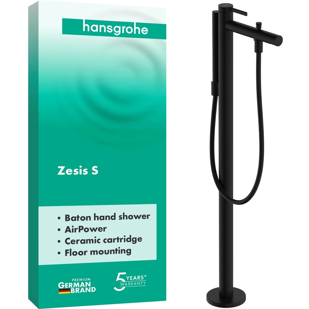 HANSGROHE 74445670 Wannenmischer Zesis S - Schwarz
