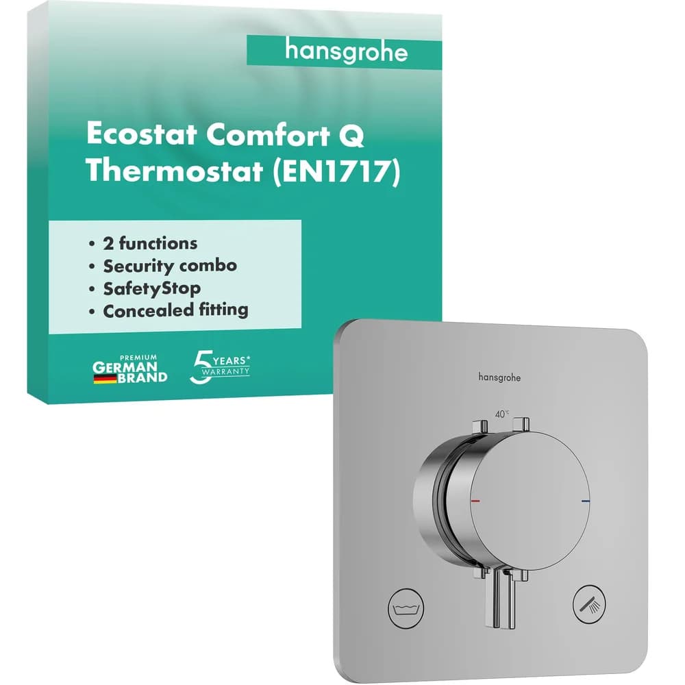 HANSGROHE 33717000 Thermostat UP Ecostat Comfort Q - Silber
