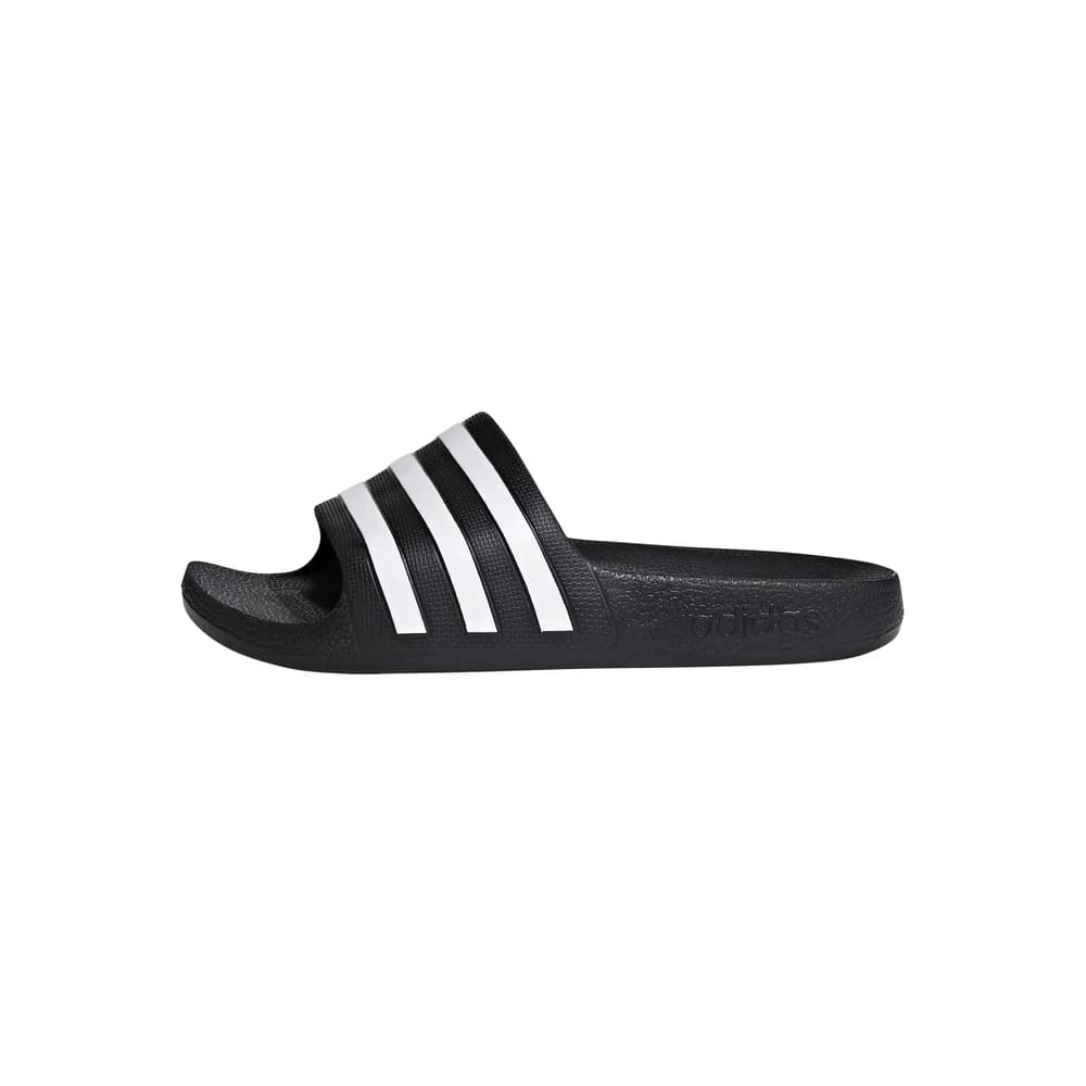 adidas ADILETTE AQUA Bade-Slipper für Kinder schwarz/weiß - 36.5