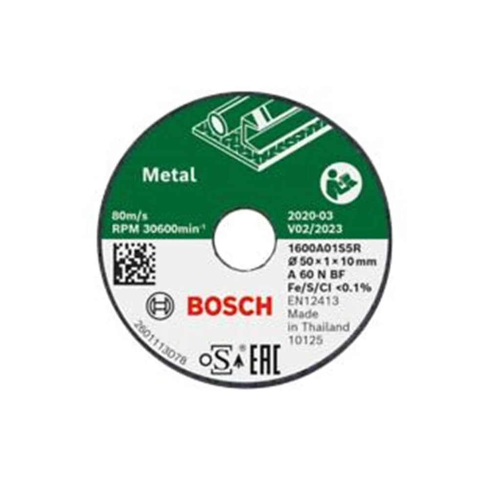 Bosch Expert for Inox Trennscheibe gerade 50 mm 3er-Pack - 1600A01S5Y