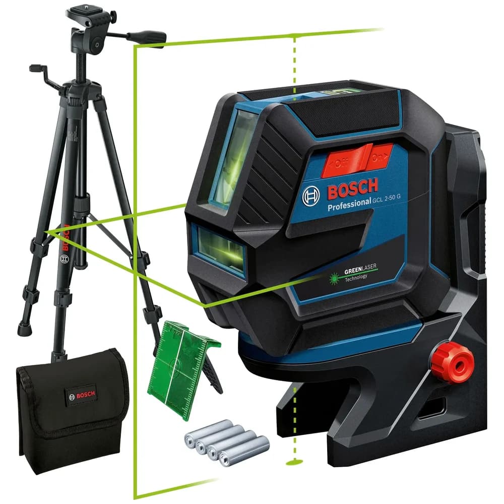 Kombilaser GCL 2-50 G mit Baustativ