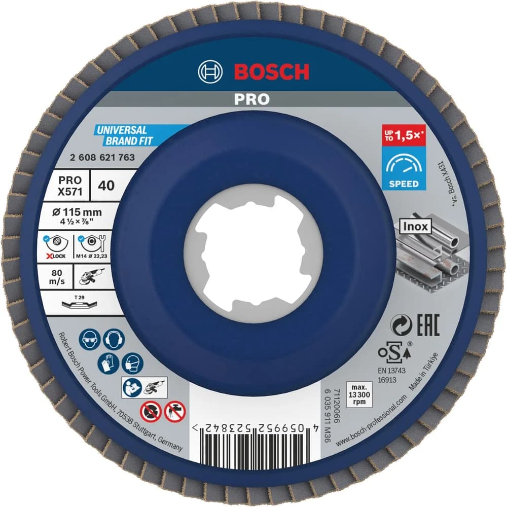 Bosch Power Tools X-LOCK Fächerscheibe 2608621763