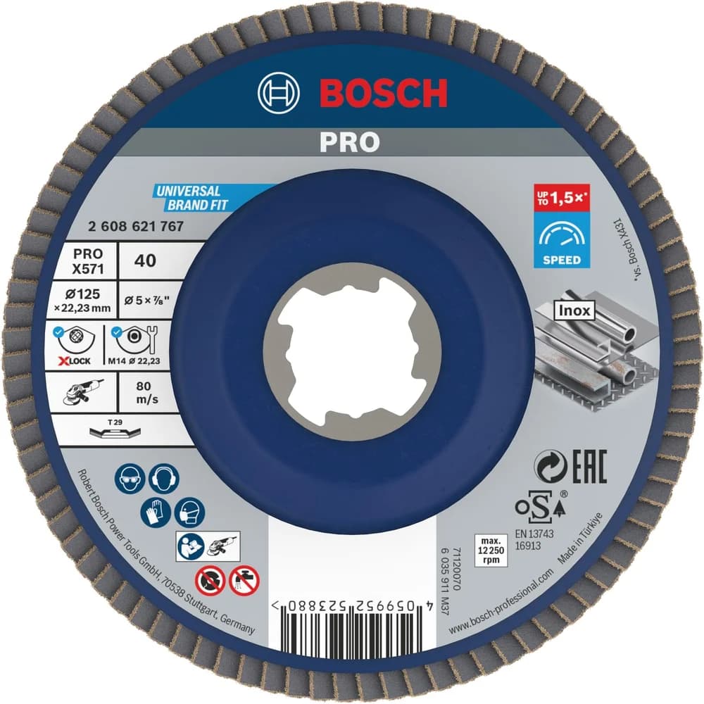 Bosch Power Tools X-LOCK Fächerscheibe 2608621767