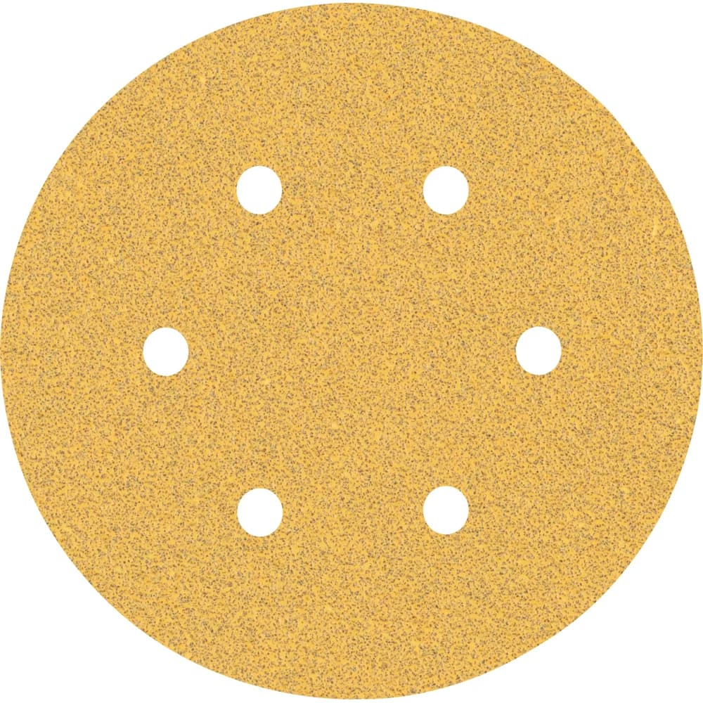 Bosch 5x Expert C470 Schleifpapier mit 6 Löchern für Exzenterschleifer 150 mm G 60 - 2608900814