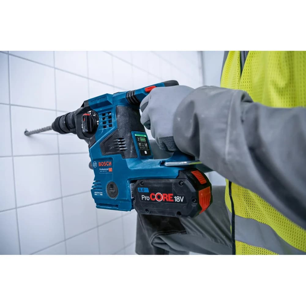 Akku-Bohrhammer mit SDS plus GBH 18V-28 CF in L-BOXX
