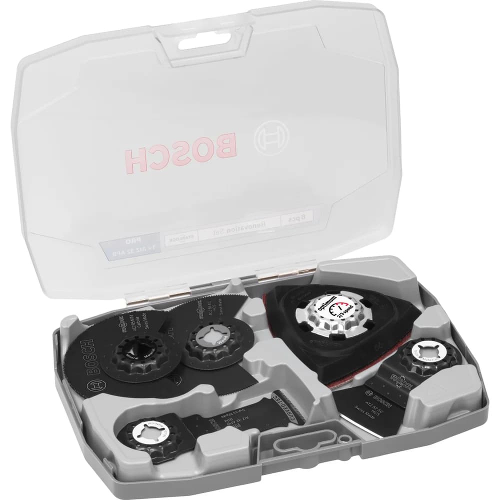 Bosch Renovierungs-Blätter-Set für oszillierende Multifunktionswerkzeuge 8-teilig - 2608669099