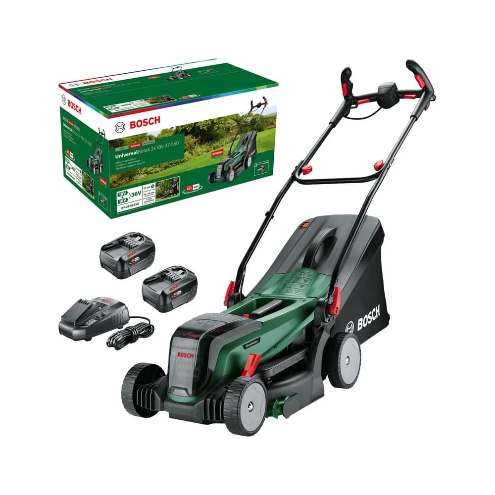 Bosch UniversalRotak 18V-37-550 Akku-Rasenmäher