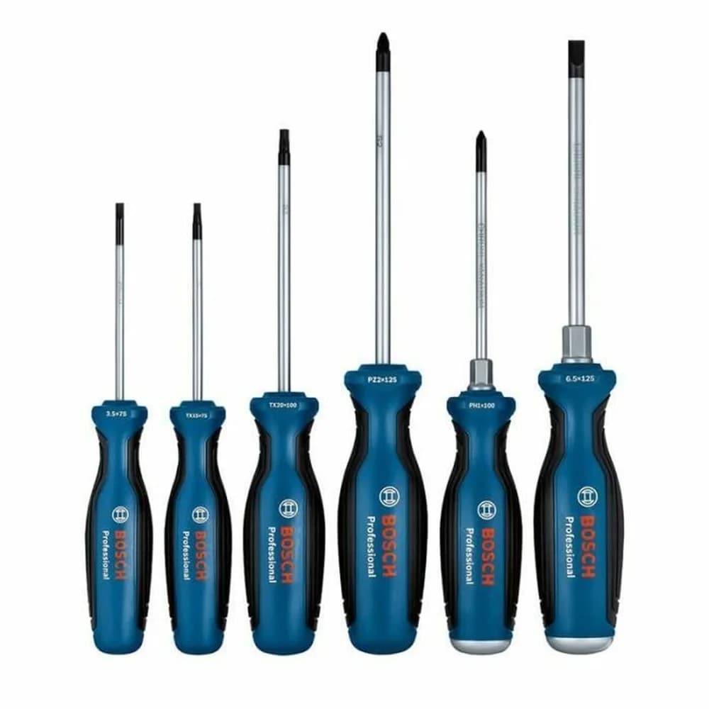 Bosch Schraubendreher 6tlg. SL / PH / PZ / TX - 1600A02CV3