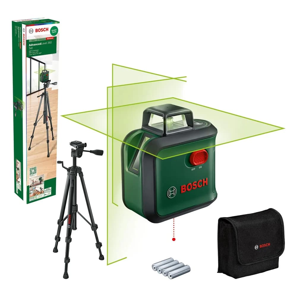 Kreuzlinien-Laser AdvancedLevel 360 Set