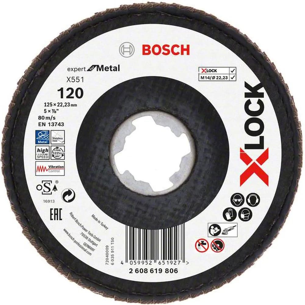 Bosch Power Tools X-LOCK-Fächerschleifer 2608619806 (VE10)