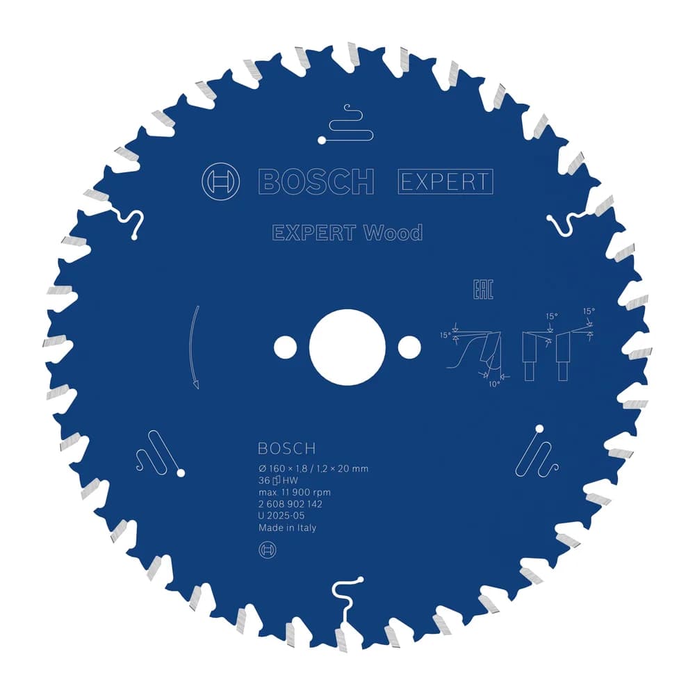 Bosch EXPERT Wood Kreissägeblatt, 160x1,8x20 mm, Z36