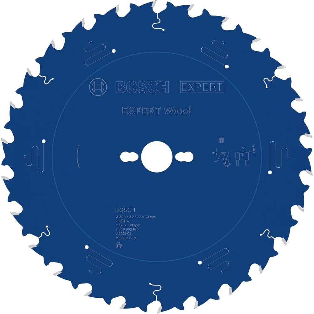 Bosch EXPERT Wood Kreissägeblatt, 300x30 mm, Z26