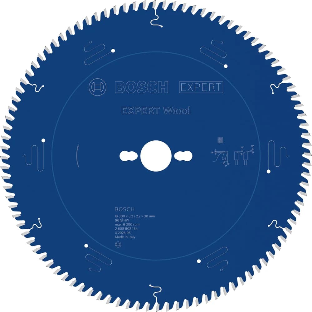 Bosch EXPERT Wood Kreissägeblatt, 300x30 mm, Z96