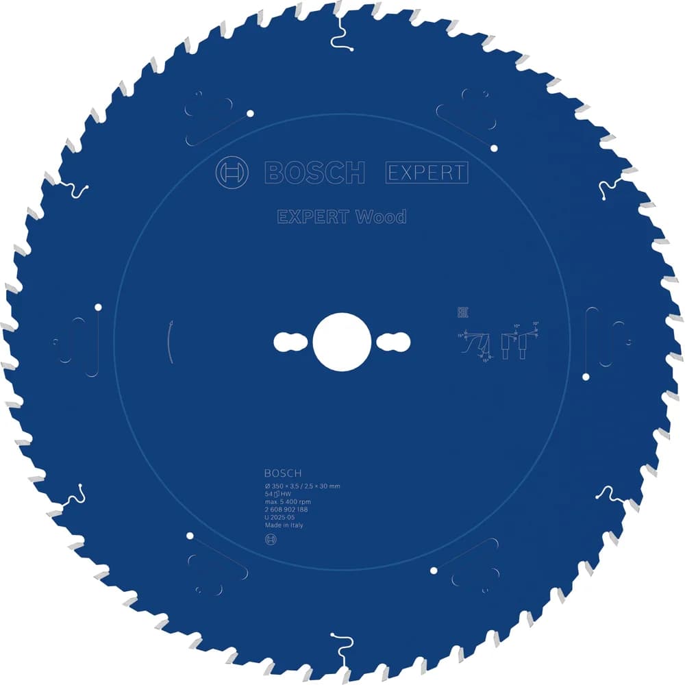 Bosch EXPERT Wood Kreissägeblatt, 350x30 mm, Z54