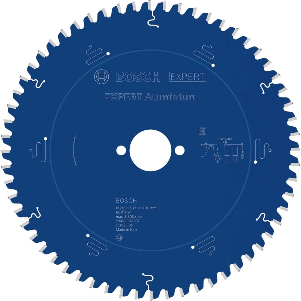 Bosch EXPERT Aluminium Kreissägeblatt, 216x30 mm, Z60