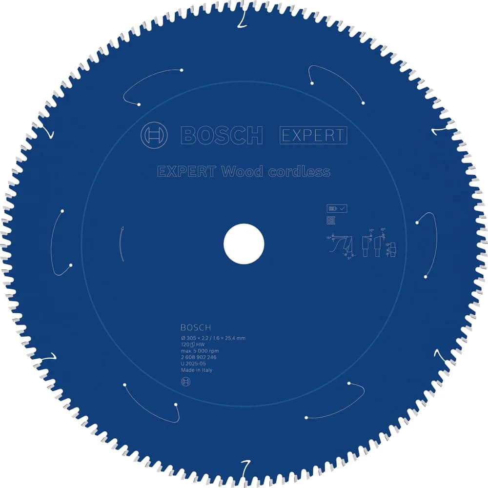 Bosch EXPERT Wood Kreissägeblatt, 305x25,4 mm, Z120