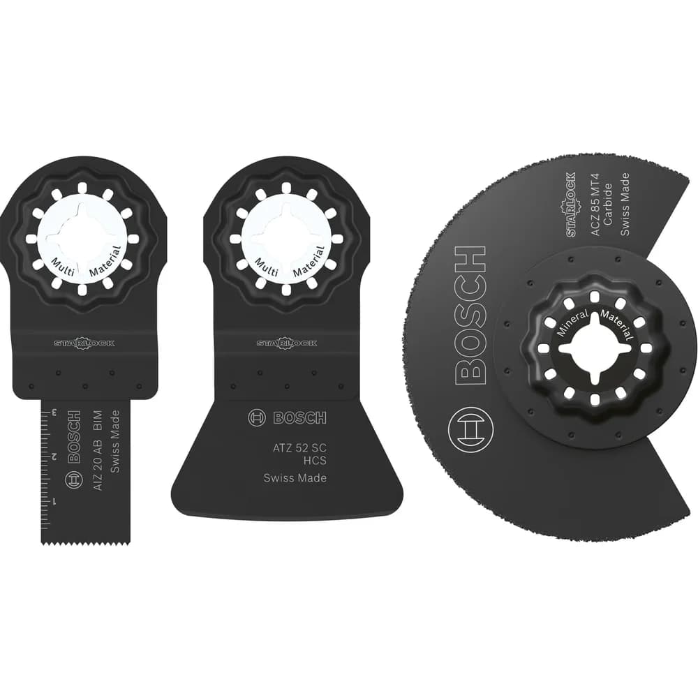 Bosch Fliesen-Blatt--Set für oszillierende Multifunktionswerkzeuge 3-tlg. - 2608669332