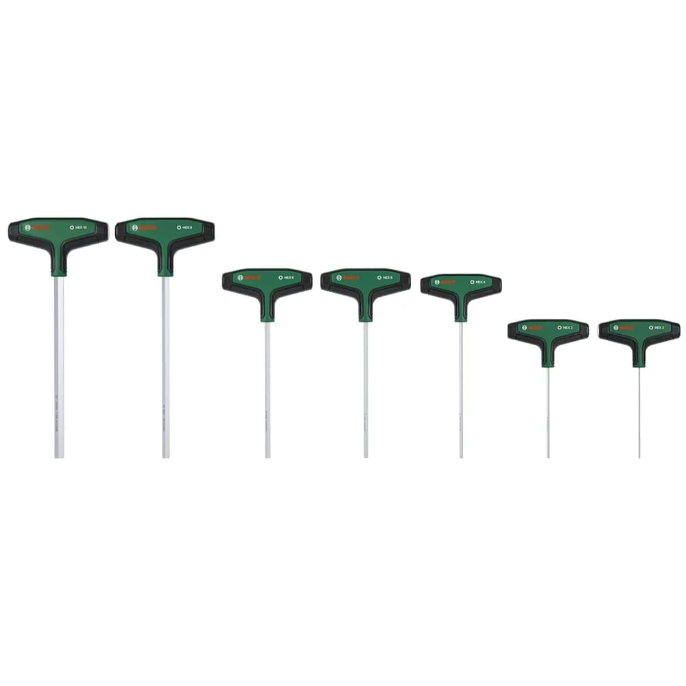 Bosch Handwerkzeuge Sechskantschraubendreher-Set mit T-Griff 7-teilig - 1600A039J1