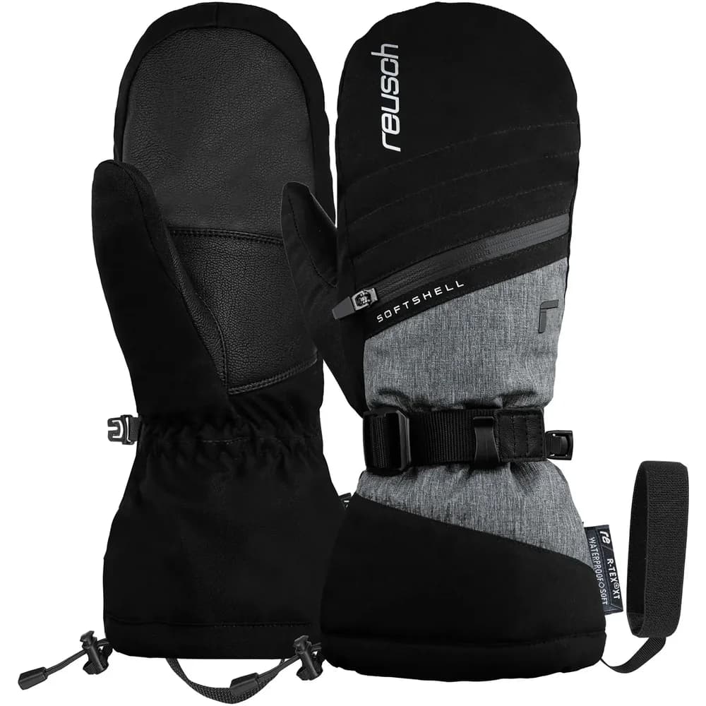 Reusch Demi R-tex XT Mitten black / grey melange (7688) 7