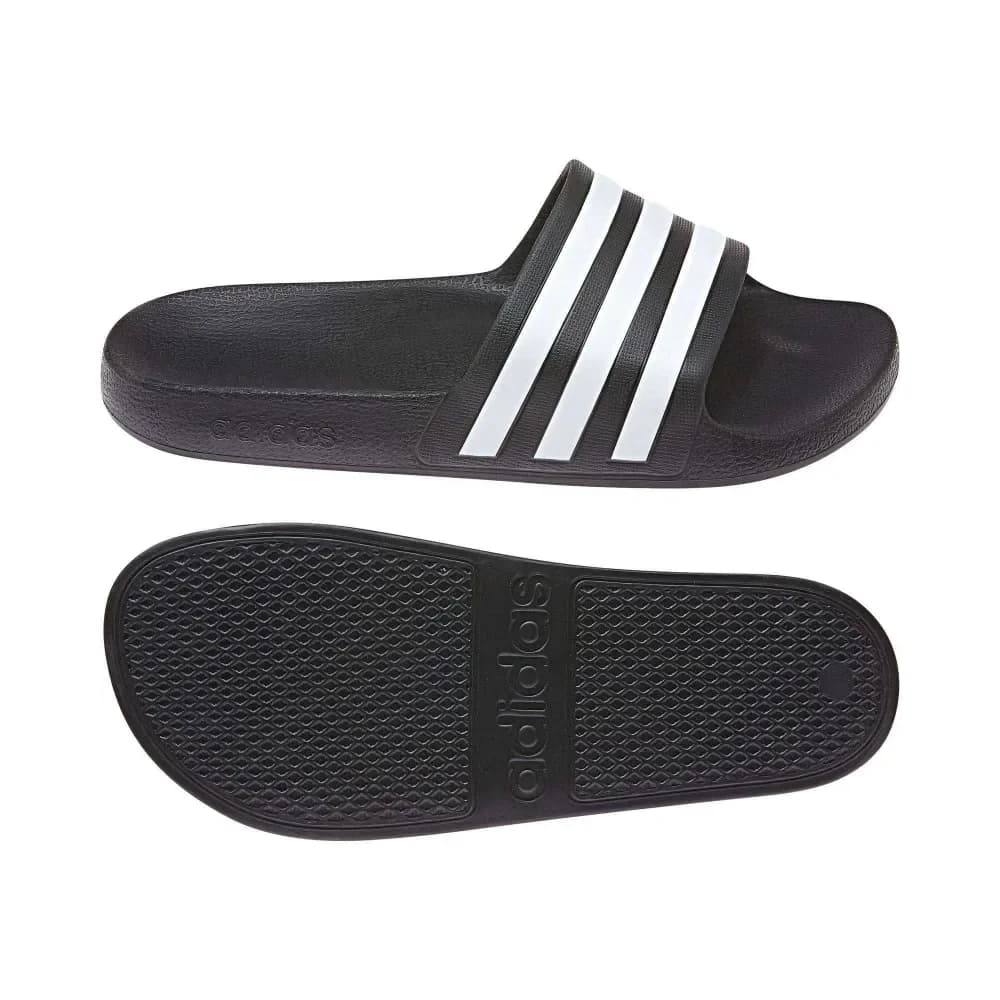 adidas ADILETTE AQUA schwarz/weiß - 40.5