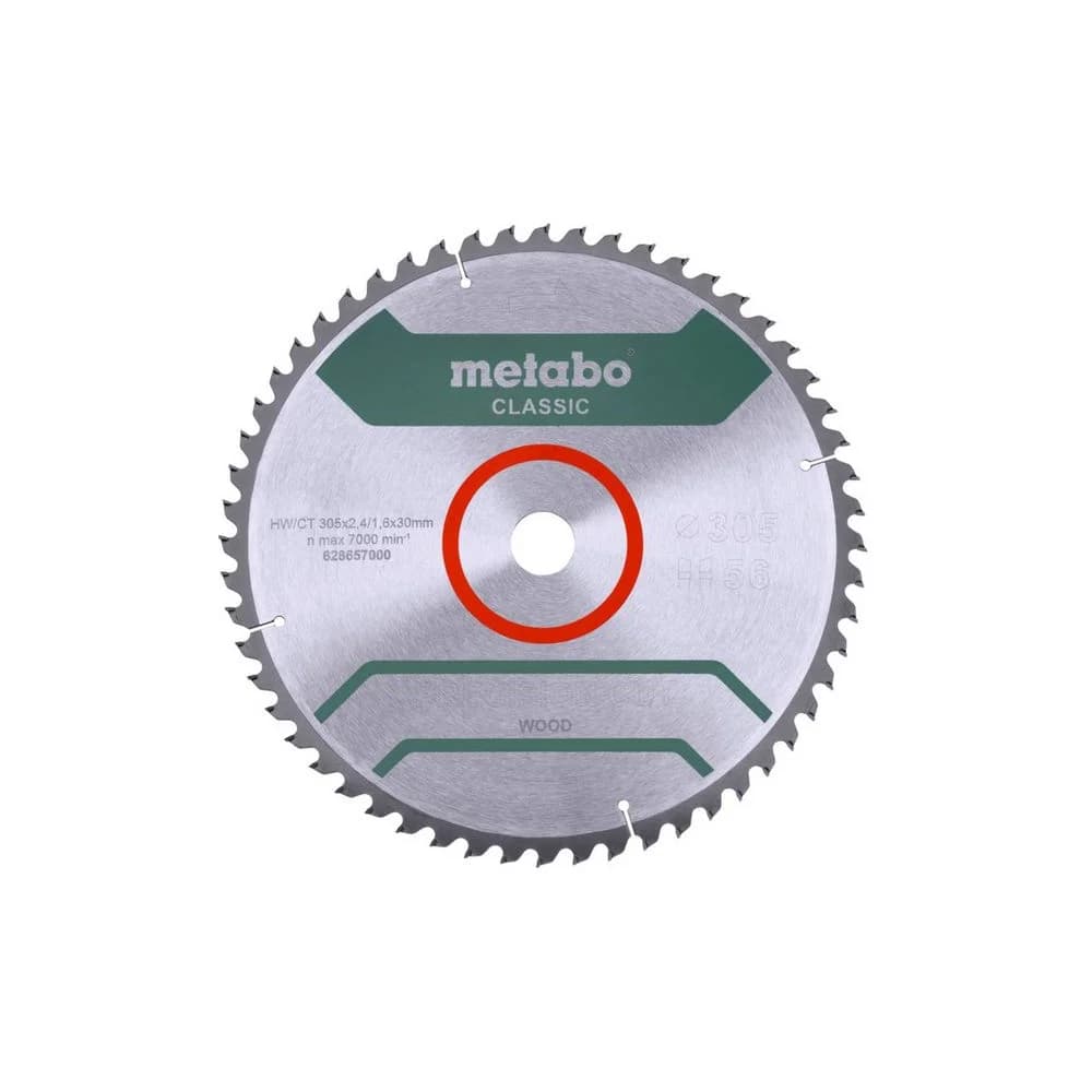 metabo Kreissägeblatt, "precision cut wood - classic", 305 x 30 mm, Zähnezahl 56