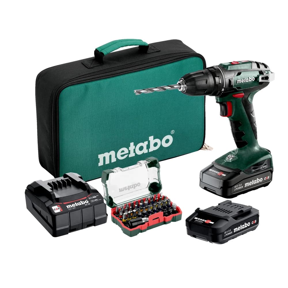 Metabo BS 18 Set Akku-Bohrschrauber