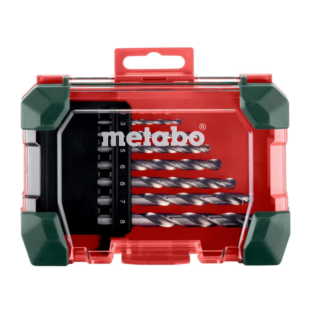 Metabo HSS-G Bohrer Set SP, 8-teilig