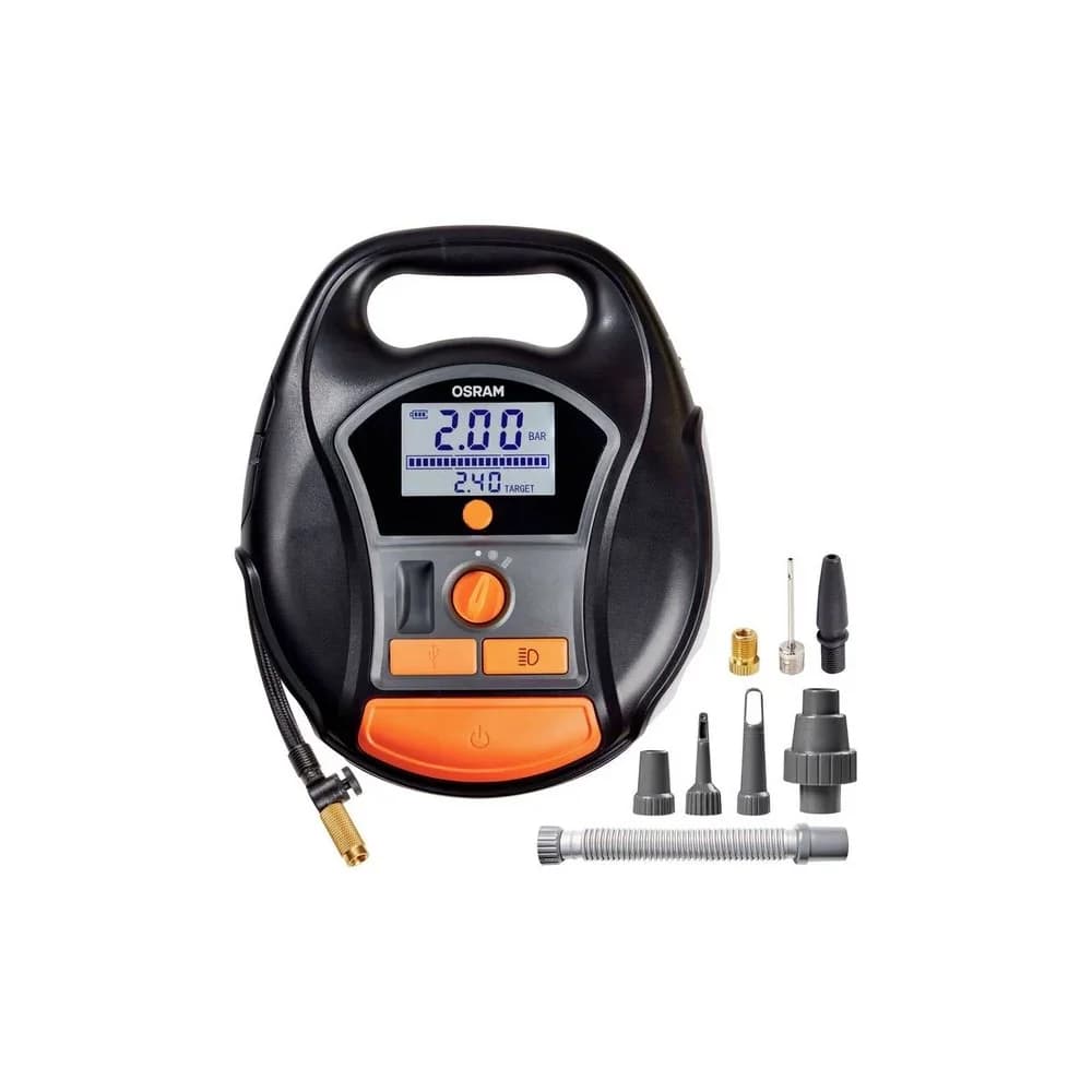 Luftkompressor Reifenpumpe digitale Anzeige 12V OSRAM TYREinflate 6000