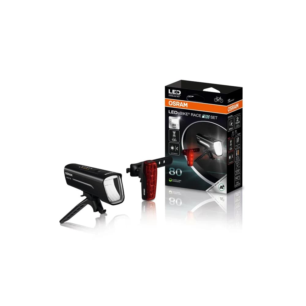 Osram LEDs Bike Race 80 Leuchten-Set