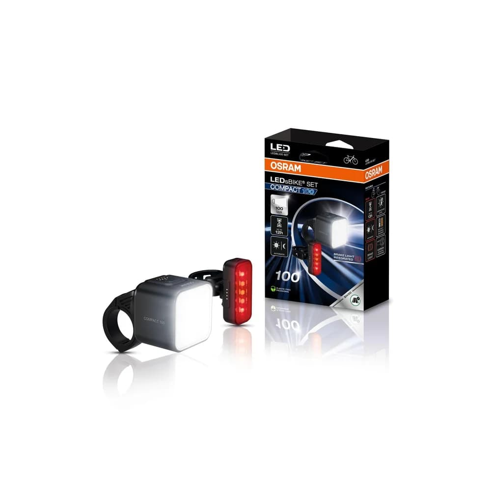 OSRAM LEDsBIKE COMPACT Beleuchtungsset 100