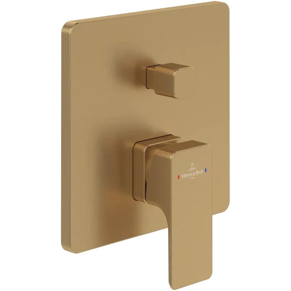 Villeroy & Boch TVS11200300076 Unterputz-Einhebel-Armatur Subway 3.0 - Gold/Silber