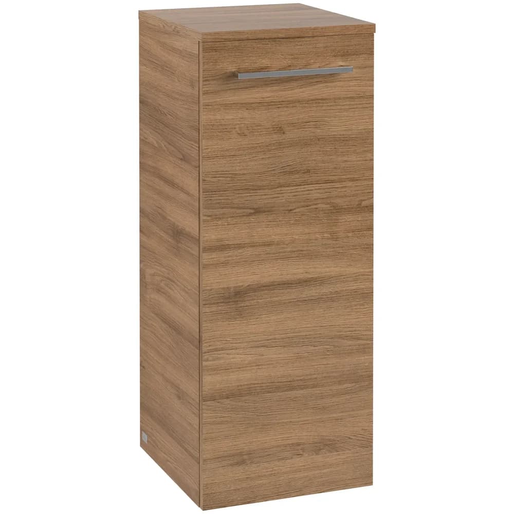Villeroy & Boch Avento Seitenschrank, 1 Tür, 347 x 888 x 373 mm, Kansas Oak A89501RH