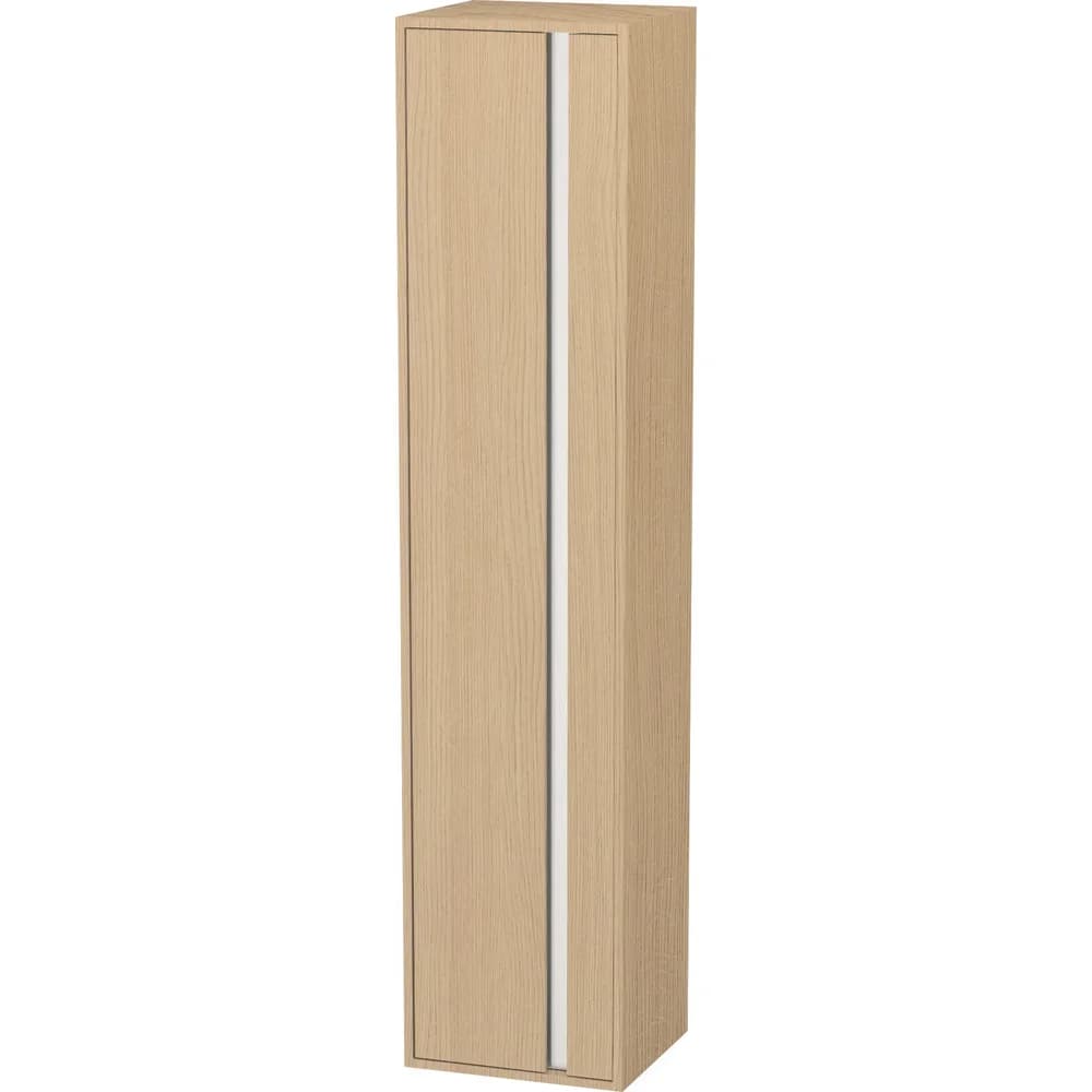 Duravit Hochschrank Ketho 40x36cm, links, Eiche natur, 1 Tür