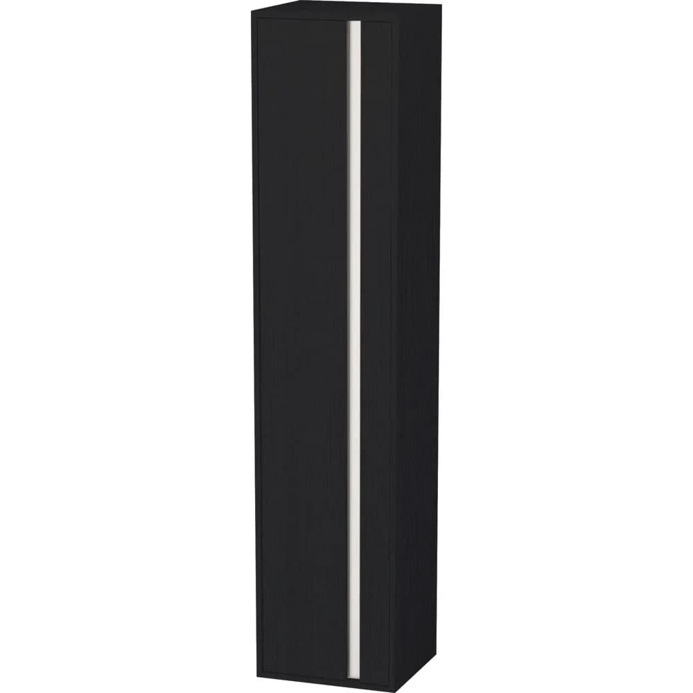Duravit Hochschrank Ketho 40x36cm, links, Eiche schwarz, 1 Tür