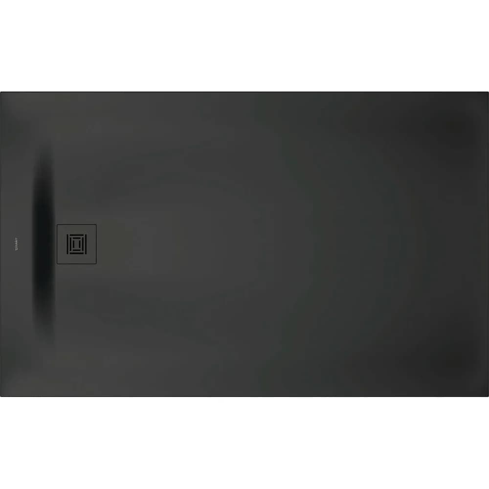 Duravit Rechteck-Duschwanne Sustano 160x100x3cm, dunkelgrau matt