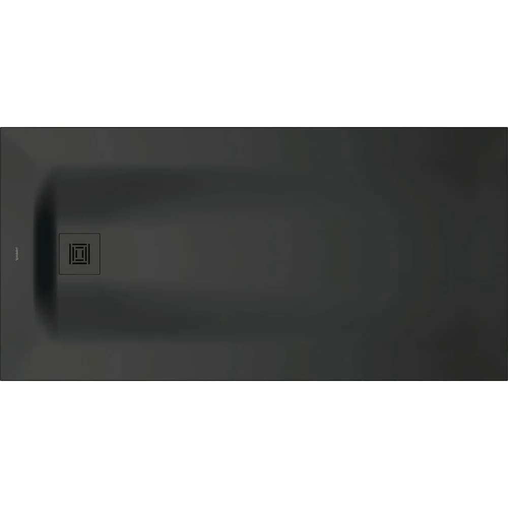 Duravit Rechteck-Duschwanne Sustano 160x80x3cm, dunkelgrau matt