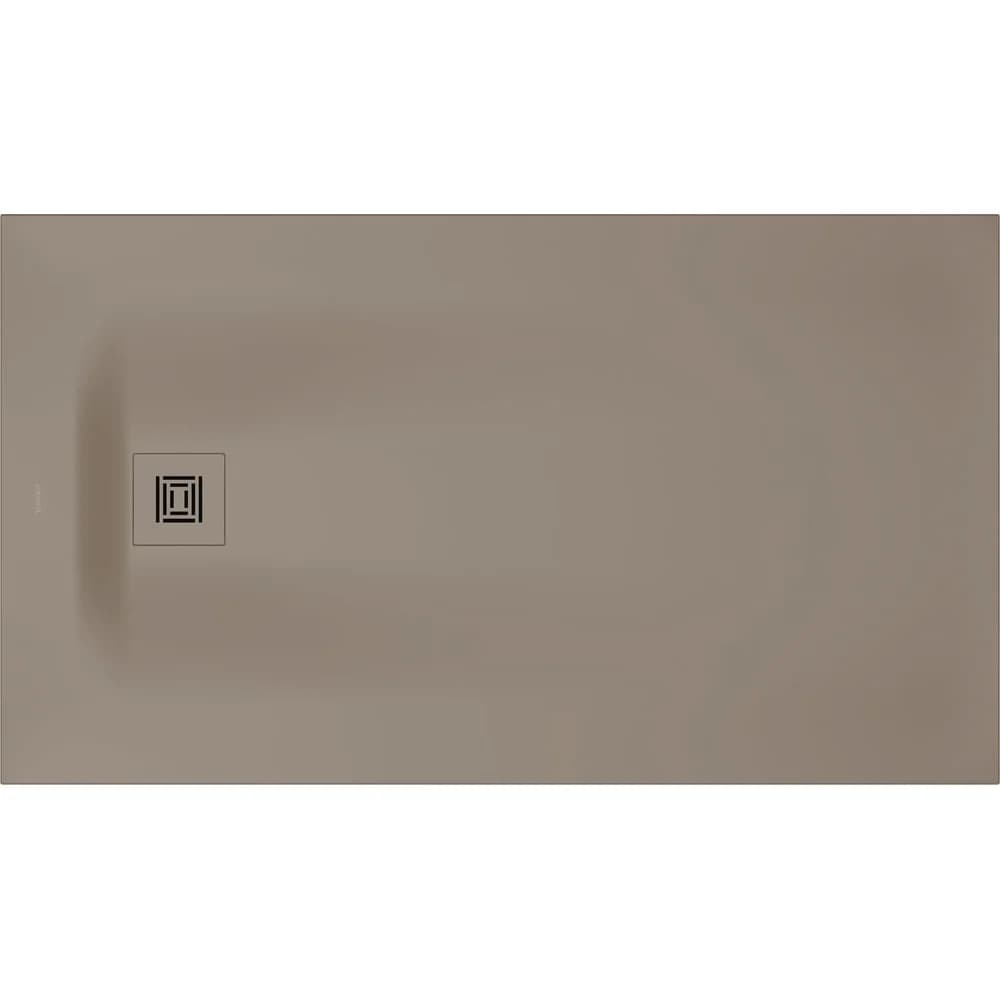Duravit Rechteck-Duschwanne Sustano 140x80x3cm, greige matt