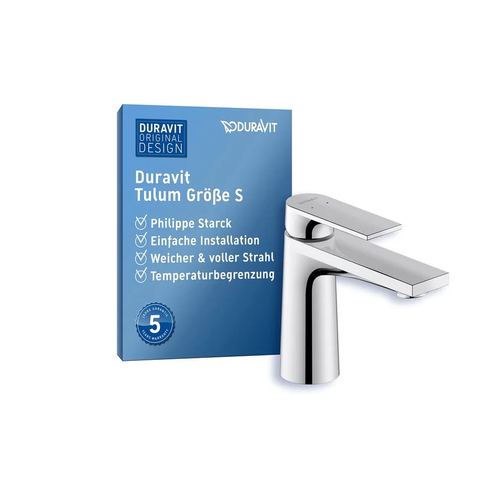 DURAVIT TU1010002010 Tulum by Starck Einh.-WT-Mischer S - Silber