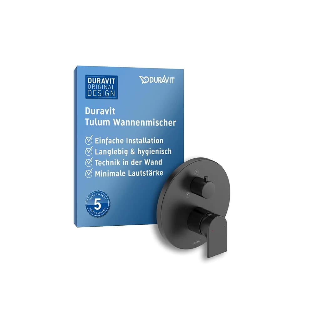 Duravit Fertigmontageset Tulum UP-WA.-EHM, m Umst-V, 2 Verbr., sw m