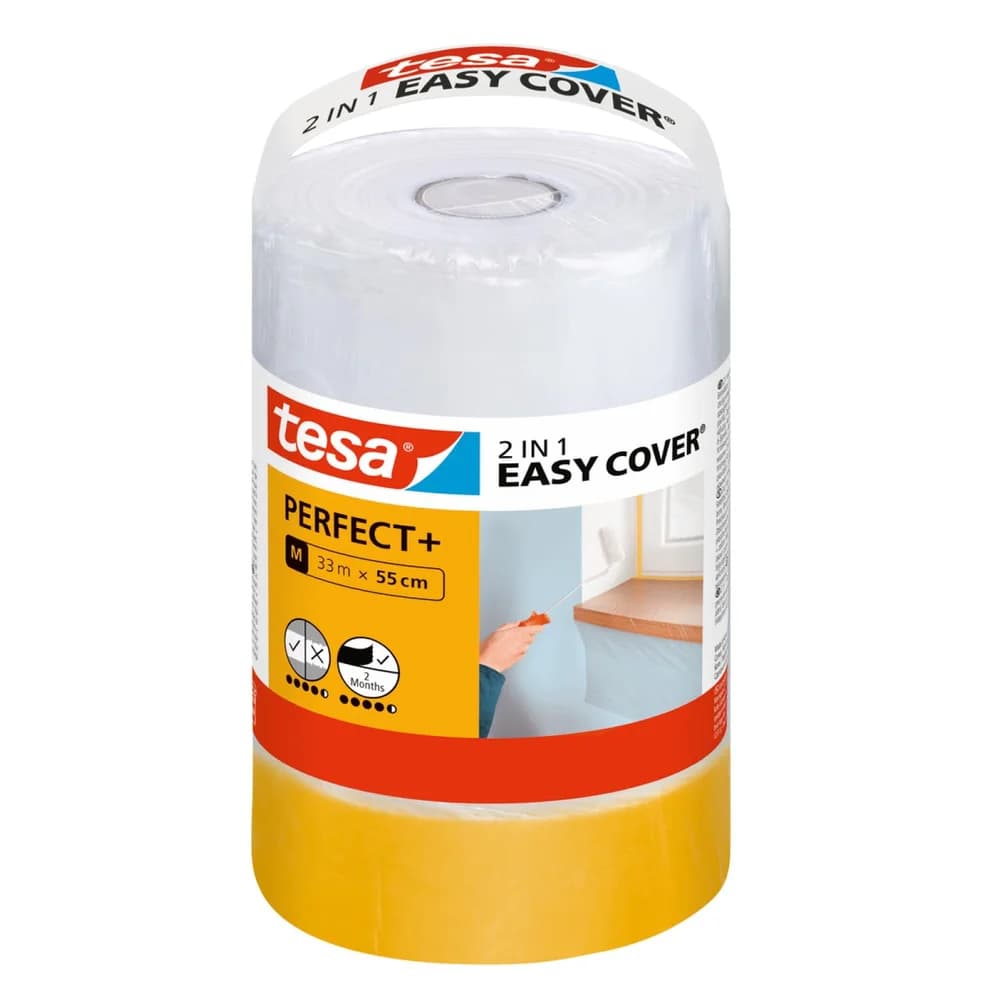 tesa Easy Cover® Perfect+ Refill: M (33m x 55cm)